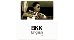 Desktop Screenshot of bkkenglish.com